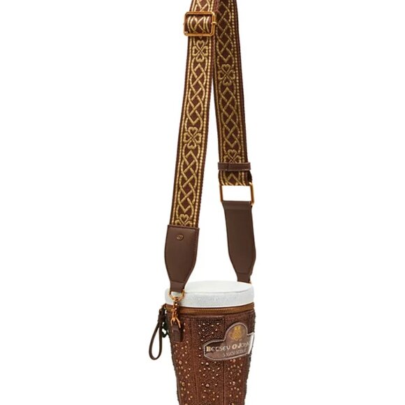 Betsey Johnson Kitsch Saucy Stout Small Crossbody Bag St. Patty's Day NWT - Picture 6 of 11